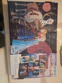 Frozen - 8 puzzles
