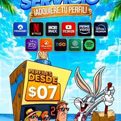 Streaming profiles // perfiles de streaming