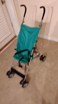 Cosco Kids Comfort Height Umbrella Stroller, Freshwater Turquoise, Toddler, Unisex