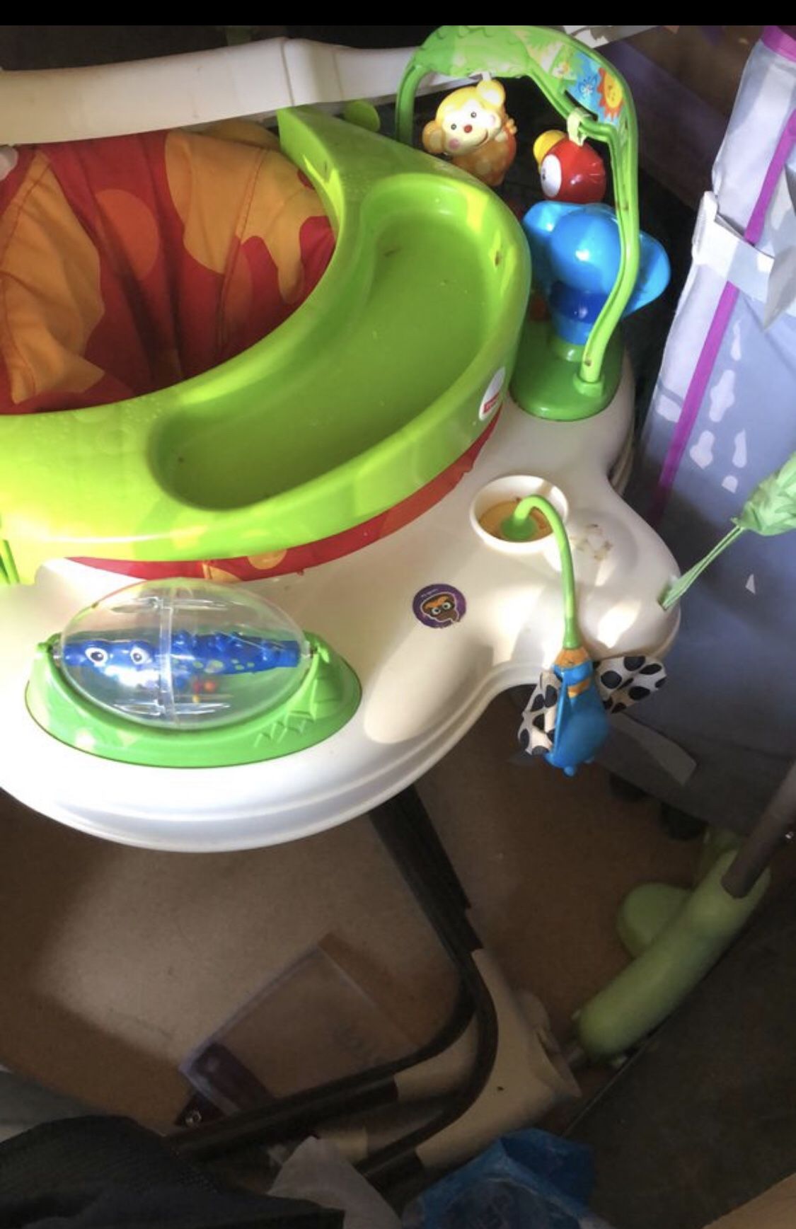 Baby toy bouncer