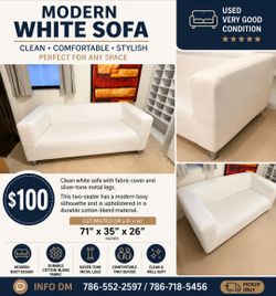 White Sofa