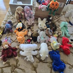 Beanie Babies, Beanie Buddies, Etc.
