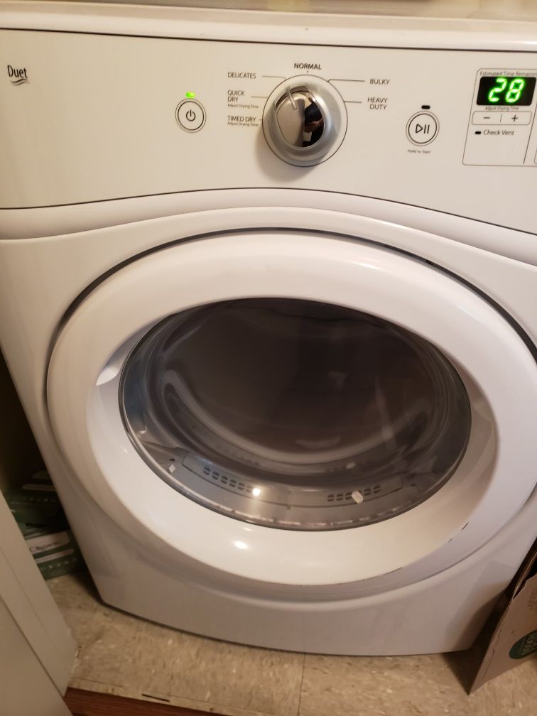 Whirpool Washer Dryer