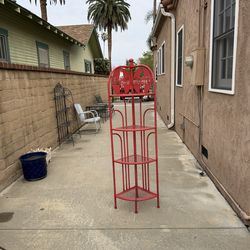 COCA COLA CORNER SHELF / BAKERS RACK /WHAT-NOT/ DISPLAY