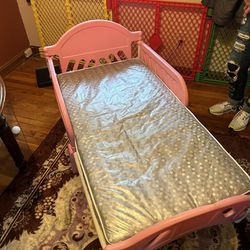 Princess Twin Toddler Bed With Mattress