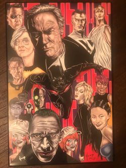 Batman beyond poster (framed included)