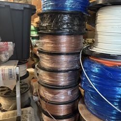 Wire - 7 Stran 6 gauge bare wire 315’ Foot Spools ( All New)