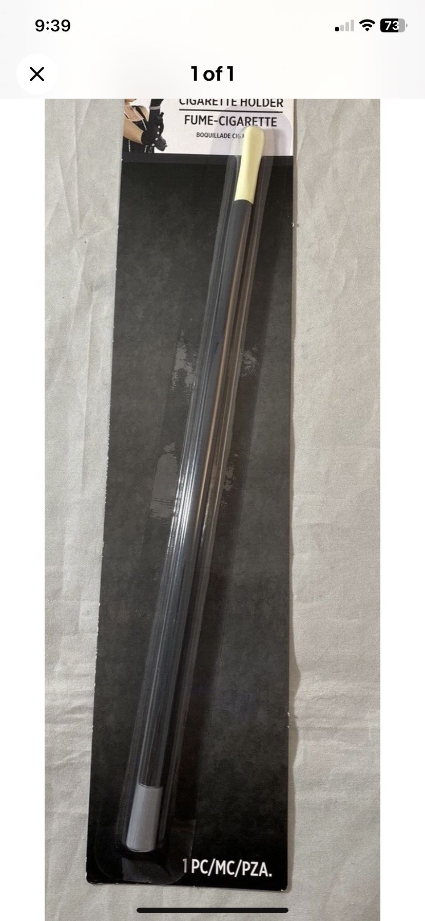 Cigarette holder roaring 20s 11 1/2 Inches