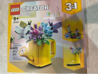 Lego Creator 3 in 1 Flowers in Watering Can Set