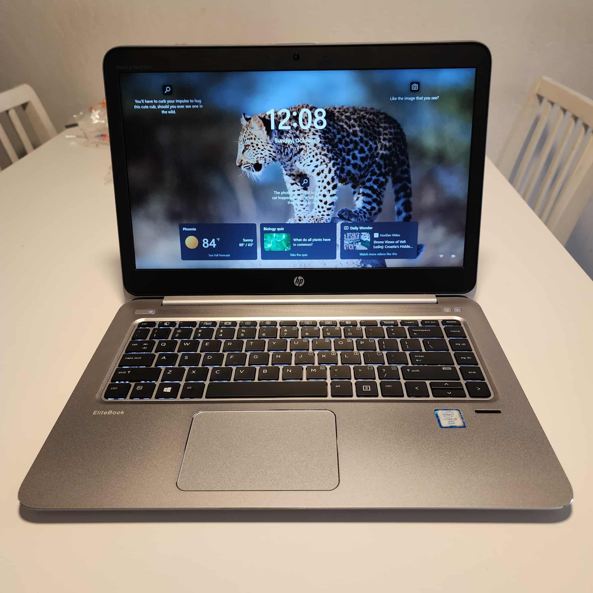 HP Laptop Folio 1040 G3 14-inch Intel Core i5-6300U 2.4GHz 8GB RAM 120GB SSD Windows 11 Pro 64bit/ Microsoft office installed/nothing wrong/NO TRADE