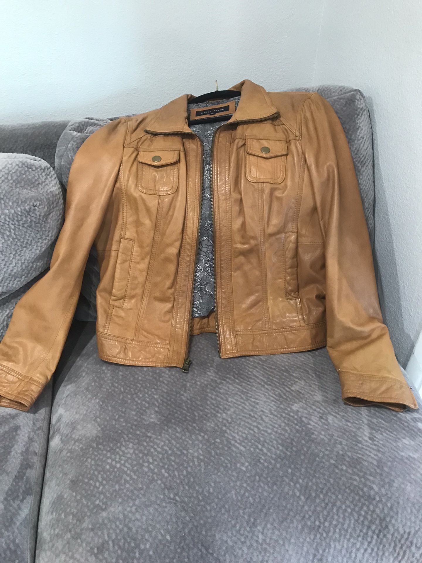 Women’s Genuine Leather Jacket 