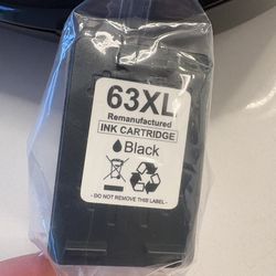 63XL black ink toner for HP printer WITH HP Envy 4511