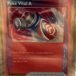 Poke Vital A 062/064 Shrouded Fable ACE SPEC Trainer Holo Pokemon TCG