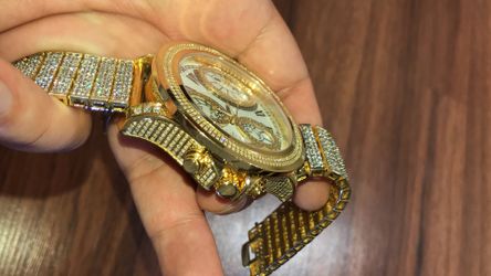 Men s JOHNNY DANG DIAMOND WATCH 6.00 CARATS for Sale in El Paso TX OfferUp