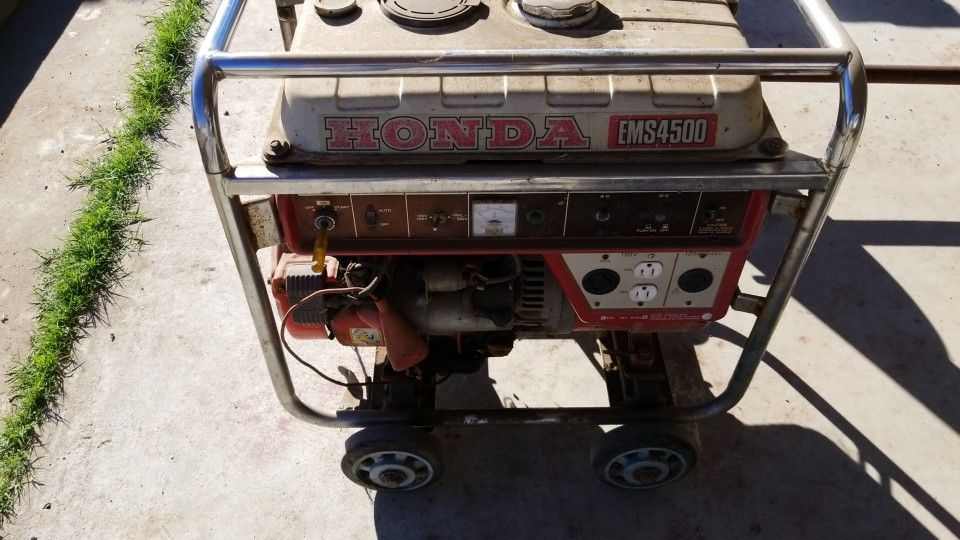 Honda ems4500 generator