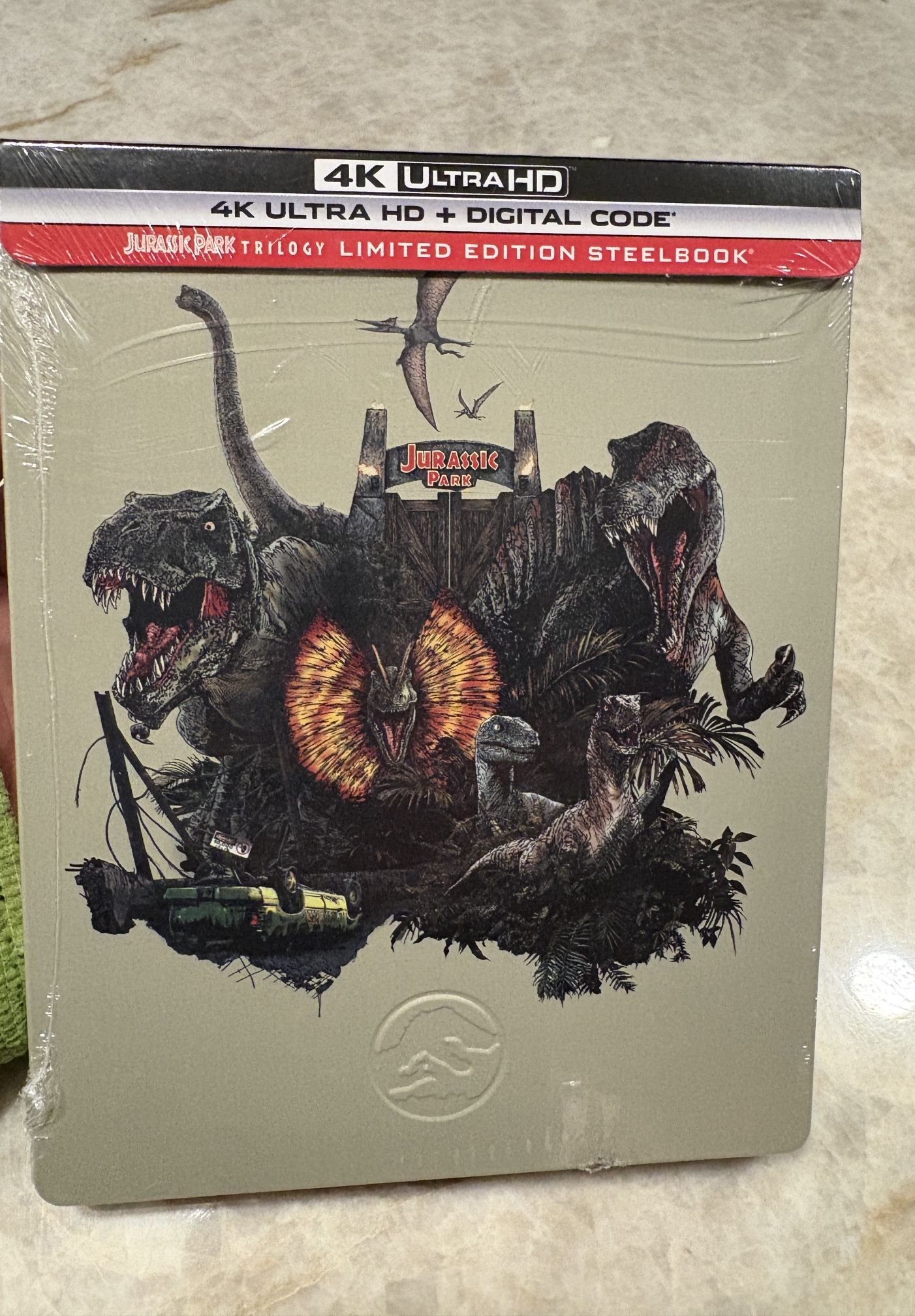 Jurassic Park Trilogy (Steelbook) (Steelbook) (4K/UHD)