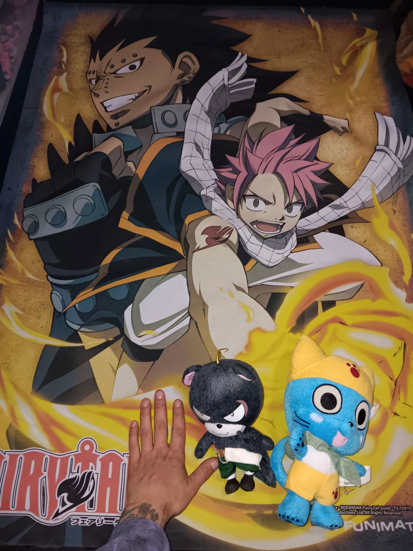 Fairytale banner and plushies