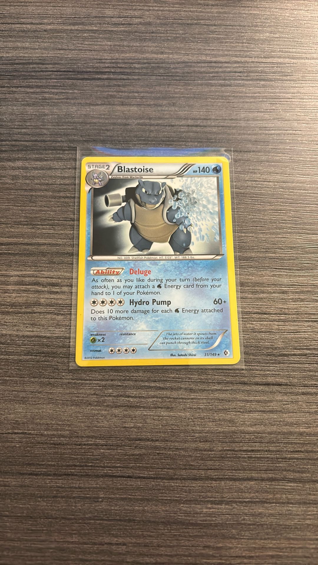 2012 Blastoise