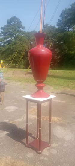 New 3ft hot Red floor vase high quality