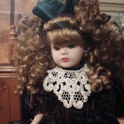 16in Porcelain Doll