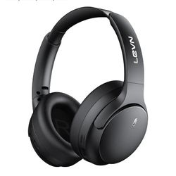 Hybrid Active Noise Cancelling Headphones, Wireless Headphones Bluetooth 5.4 with Transparent Mode, Hi-Res Audio, Deep Bass, 70H Playtime Over Ear Blu