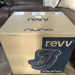 Nuna REVV Rotating Convertible Car Seat – NEW IN BOX – Caviar