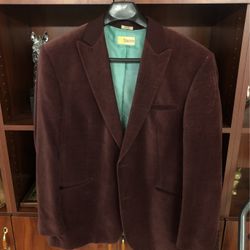 Burgundy Blazer