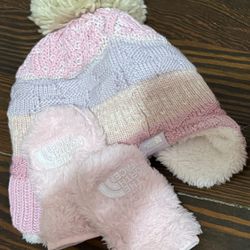 Baby Northface Hat And Gloves