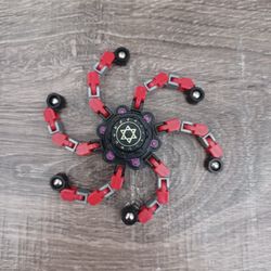 Transformable Red Fidget Spinner 