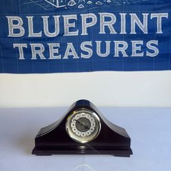 🕰️ Quartz Mantel Clock w/ Hidden Storage Compartment! ✨