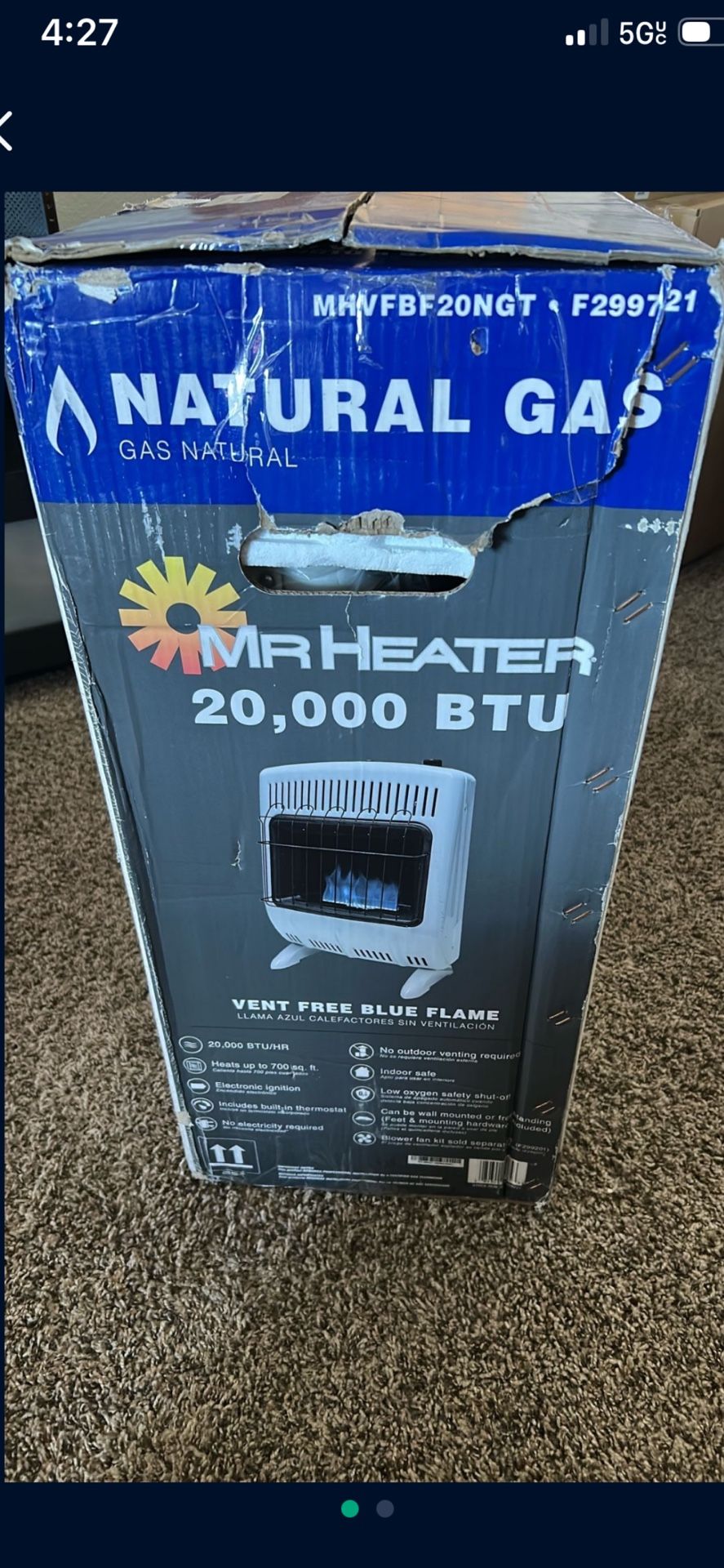 Mr. Heater 20,000BTU
