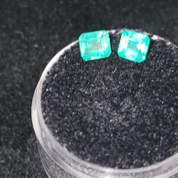 Natural Emerald Pair