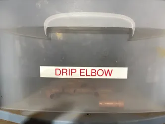 Drip elbows - $1