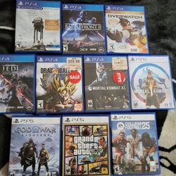 Playstation 5 Slim Disc 10 Games 