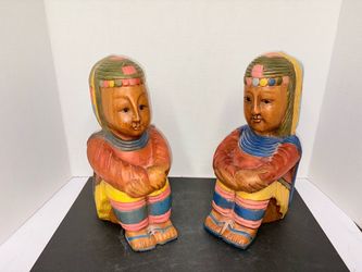 Cool Carved Book Ends