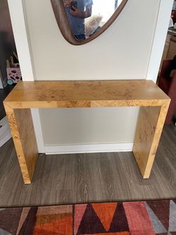 Ogden Burland wood console table
