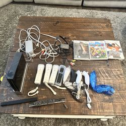 Nintendo Wii Black Bundle
