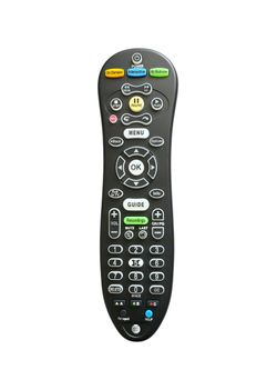 AT&T S30-S1B Universal IR AT&T Remote Control Replacement for Uverse TV, Easy Setup, Backlit Keys, Compatible with U-Verse Receiver Cable Box ISB7000
