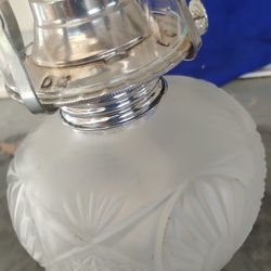 1970s Hurricane Oil Lamp