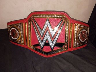 WWE universal title red