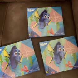 3 Finding Dory Wall Art 