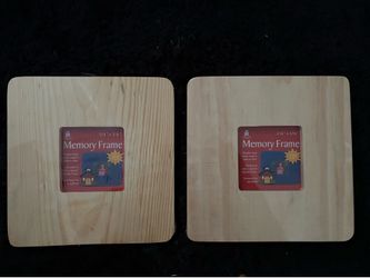 2pc Wooden 8x8 Frames