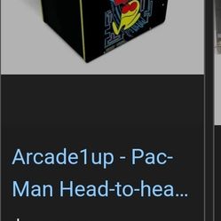 GREAT DEAL ON PAC MAN ARCADE