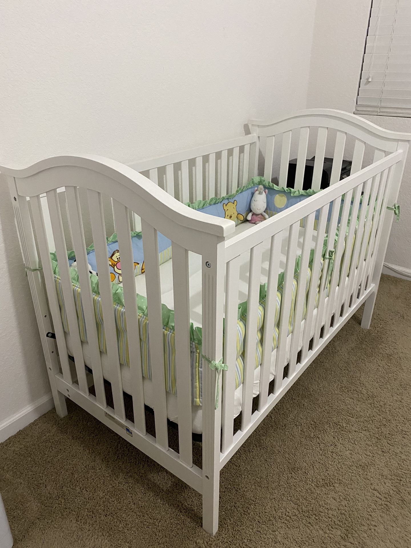 Baby Crib With Mattress Included