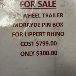 5th Wheel Trailer 