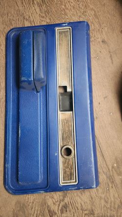 1(contact info removed) Chevy GMC Truck Wood Grain DOOR PANELS - Pair