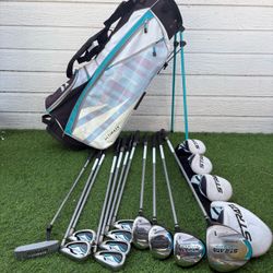 Ladies Callaway Strata Ultimate Complete Golf Club Set with Bag
