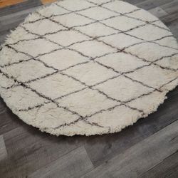 Brand New Round Wool Rug 6' From Rug USA
