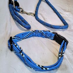 Climbing Rope Dog Collar & Leash 