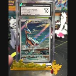 Graded 10 Pokémon card.